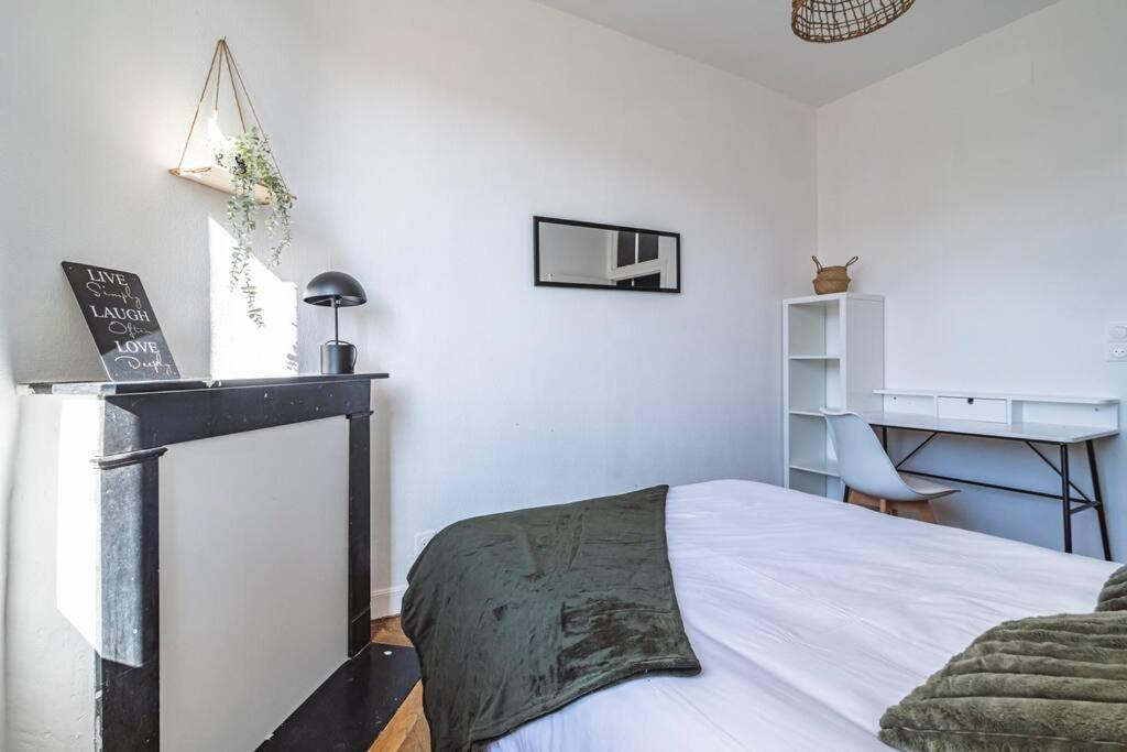 Le Cosy - 2 Chambres - Hyper Centre Reims Luaran gambar